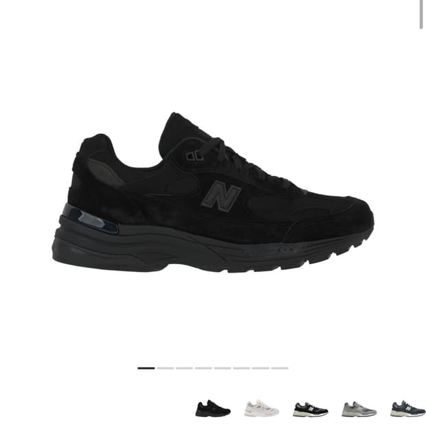 뉴발란스 992 블랙 280(새상품)