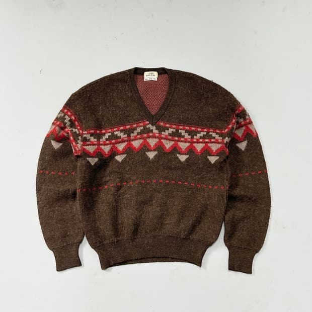 90s JPN 퓨어 울 니트