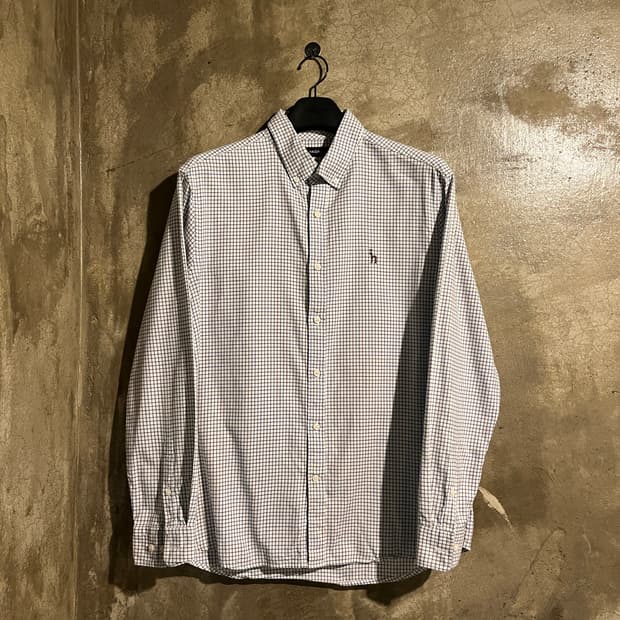 헤지스 체크셔츠