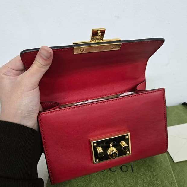 [보증서 정품] 구찌 패들락 숄더백