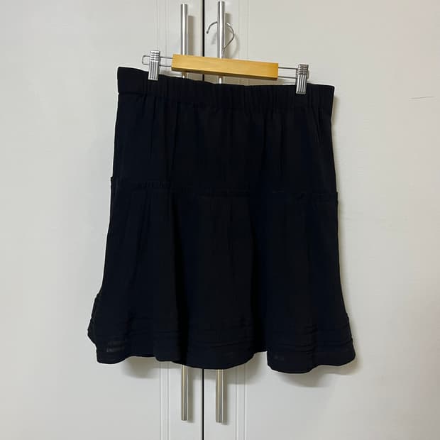 이자벨마랑 실크 러플스커트 새상품급