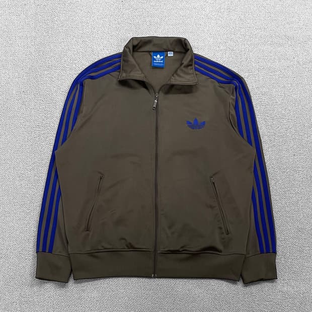 아디다스 og 파이어버드 트랙탑 져지 브라운 퍼플 (해외판)