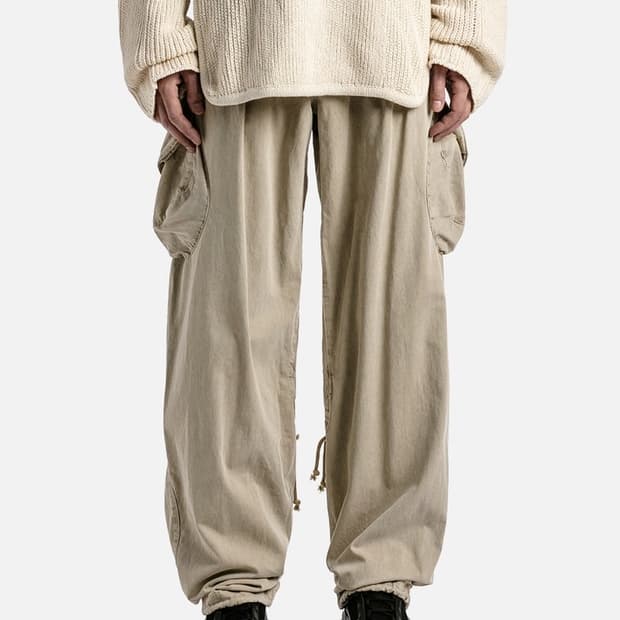 새상품 HYEIN SEO washed cargo pants sand 3 