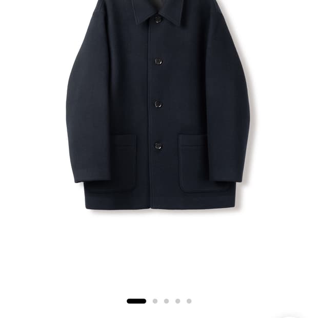 스테디에브리웨어 울 하프 코트 네이비1사이즈 구해요