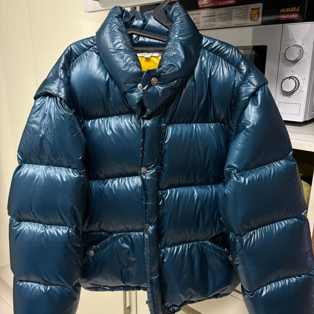 헤리티지플로스 패딩 블루 L