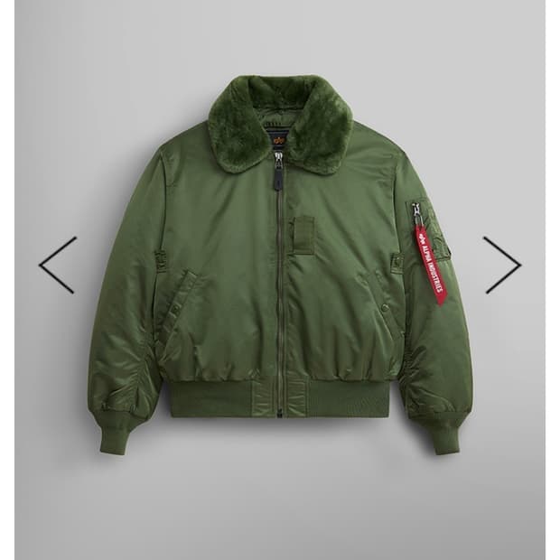 알파인더스트리 b-15 FLIGHT JACKET