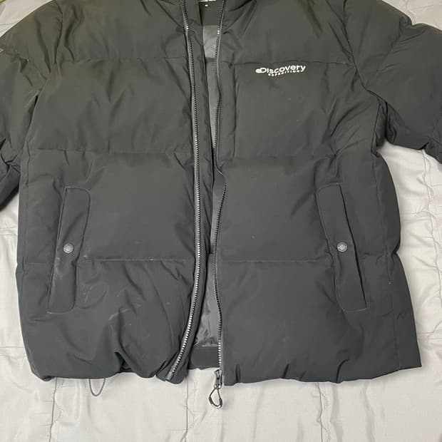 디스커버리 숏패딩