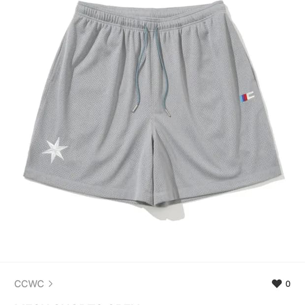 CCWC 매쉬 반바지 L