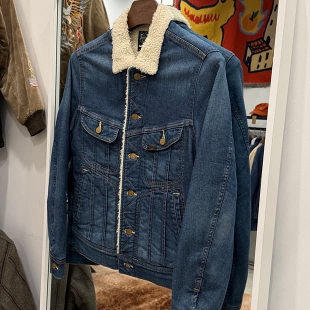Lee 리 스톰라이더 쉐르파 데님 트러커 자켓