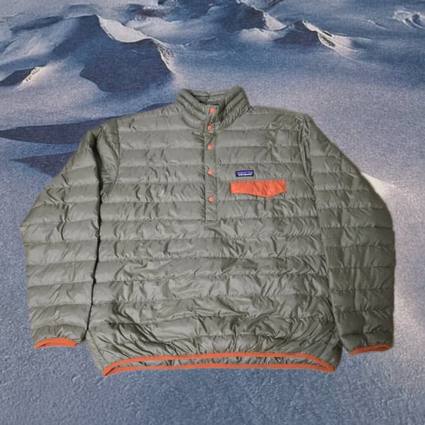 (XL)파타고니아 다운 패딩 풀오버 자켓