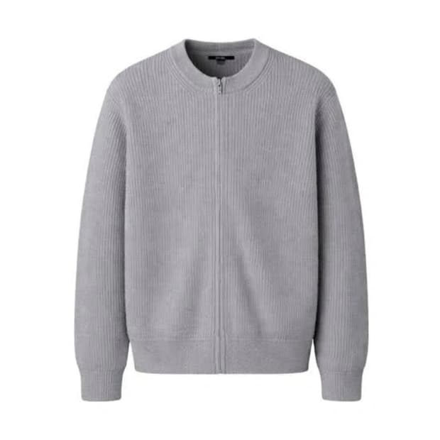 유니클로 크루넥풀집가디건 남여공용