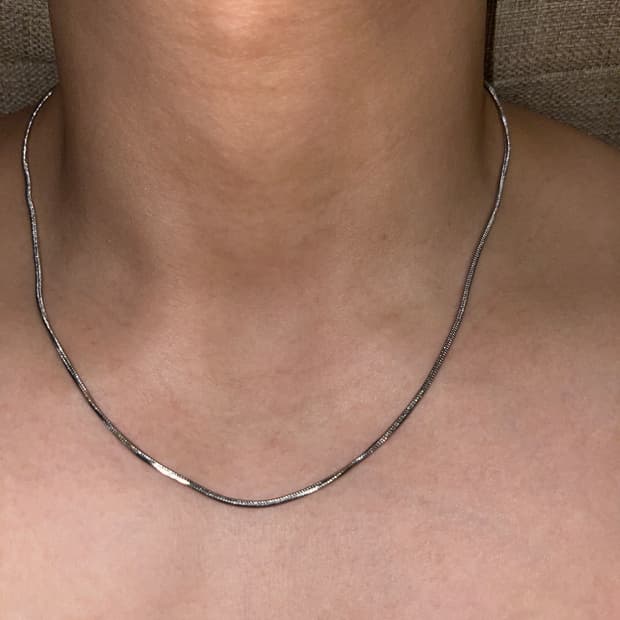 2MM 서지컬스틸 체인목걸이 남자목걸이