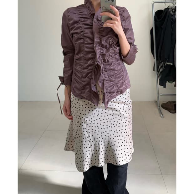 Je repit 셔링 블라우스