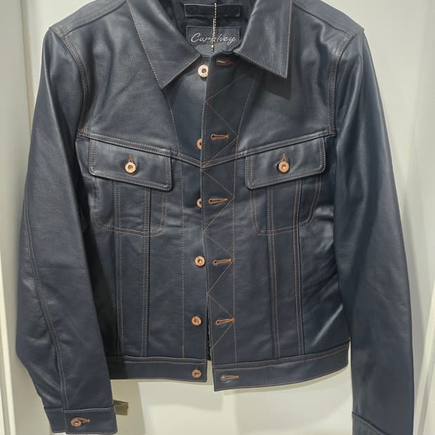 Curphey leather Jacket union made 105
