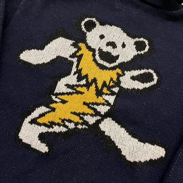 (xl) 디스이즈네더뱃 그레이트풀데드 니트후드