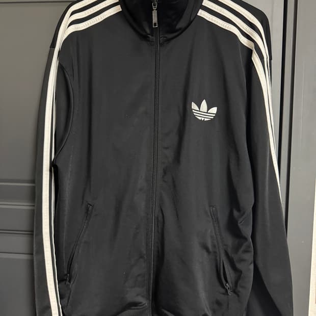 아디다스 파이어버드 져지 블랙105 xl 트랙탑