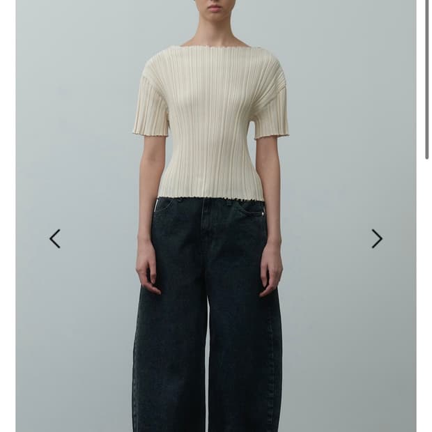 J Chung 커브드 블랙진 S - 르메르 르셉템버 아모멘토