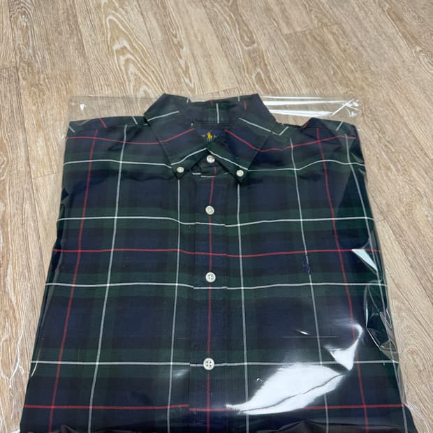 폴로 타탄체크 셔츠