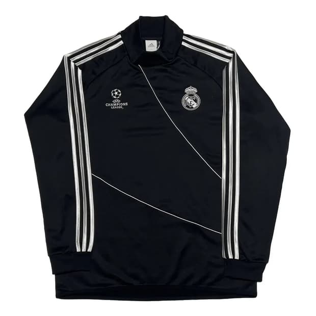 아디다스 레알마드리드 트레이닝 실버라인 트랙탑 블랙 맨투맨 져지