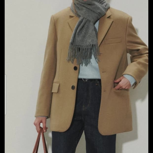 던스트 캐시미어 자켓 xs