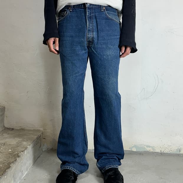 90’s 빈티지 리바이스 517 부츠컷 리바이스 청바지
