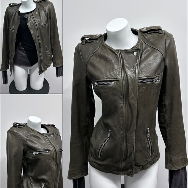 이자벨마랑 램스킨 자켓