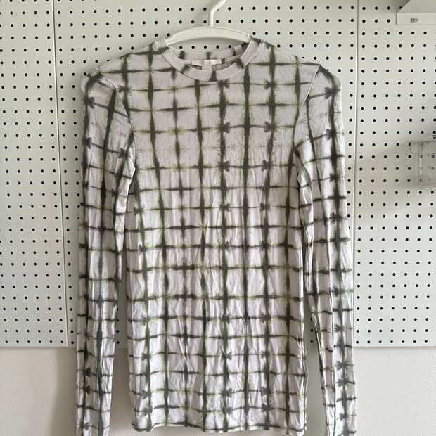 COS 여성 패턴 긴팔 탑 XS