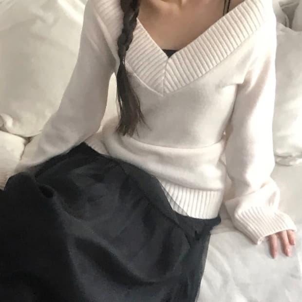 클라우드이모션 [ WOOL100% ] 돌체 V 슬림 롱 NT