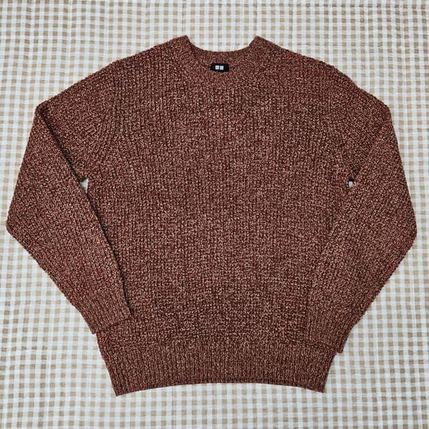 유니클로 긴소매 니트 남자100