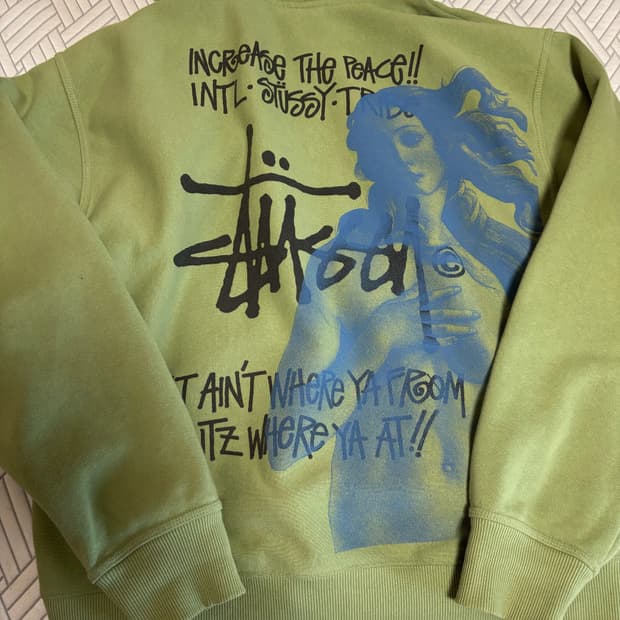 스투시 이스트 비너스 후드 집업