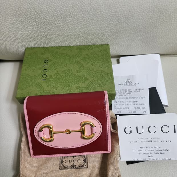 구찌 홀스빗 반지갑 