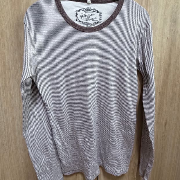 모리걸 스트라이프 롱슬리브 하구미 스즈코