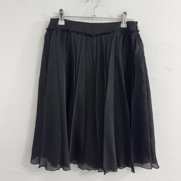 pleats skirt