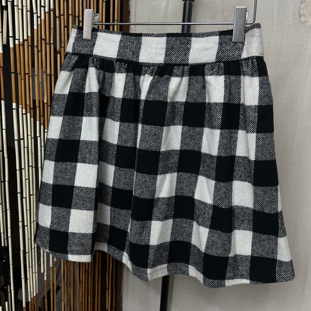 (택o) emsexcite check skirt