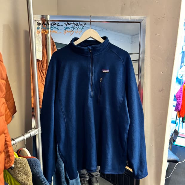 파타고니아 반집업 플리스