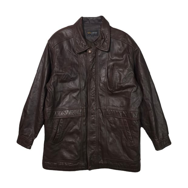 SS LEATHER 양가죽 야상 110