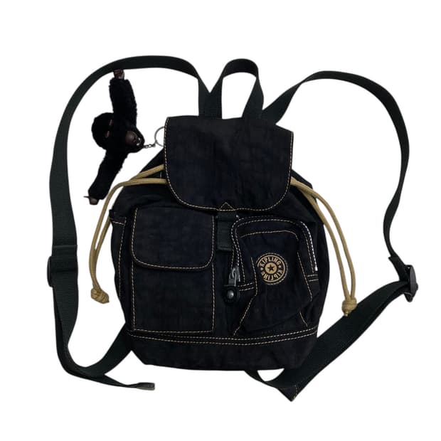 키플링 y2k 블랙 미니백팩