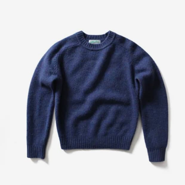 토마스모어 새들 라운드 니트 