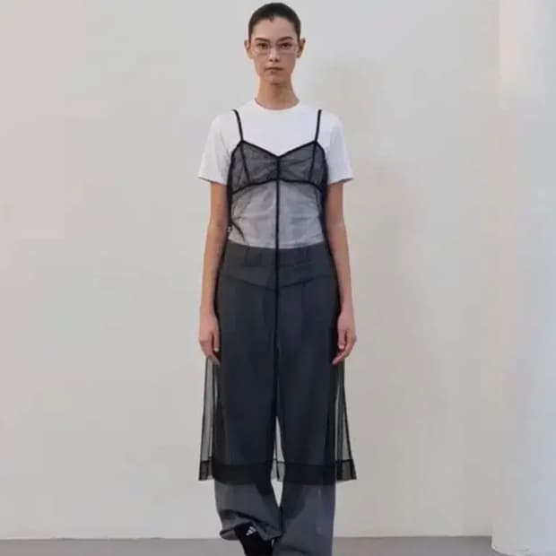 엘씨디씨티엠 lcdc MESS DRESS - black