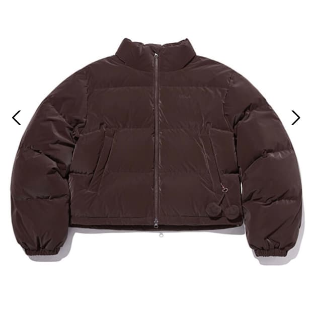 키르시 패딩 브라운 