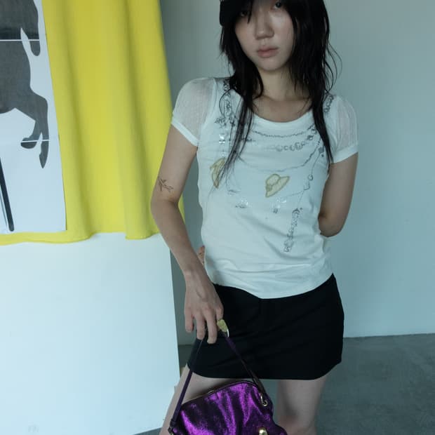Necklace graphic t-shirts