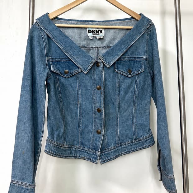 1990s dkny jeans denim jacket