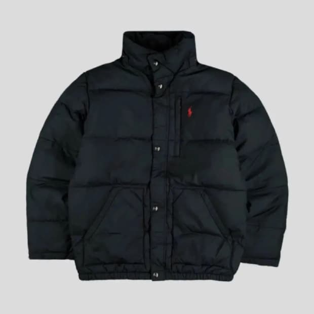 정품 폴로랄프로렌 블랙 패딩 (여성 44~55)