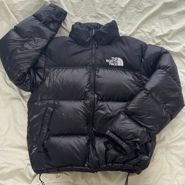 노스페이스 패딩 1996 에코 눕시 자켓 리얼 블랙