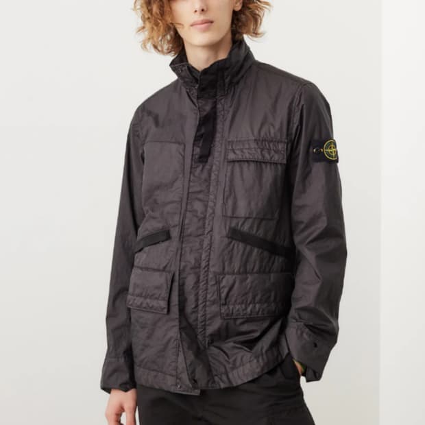 스톤아일랜드 22FW 멤브라나 3L TC 블랙