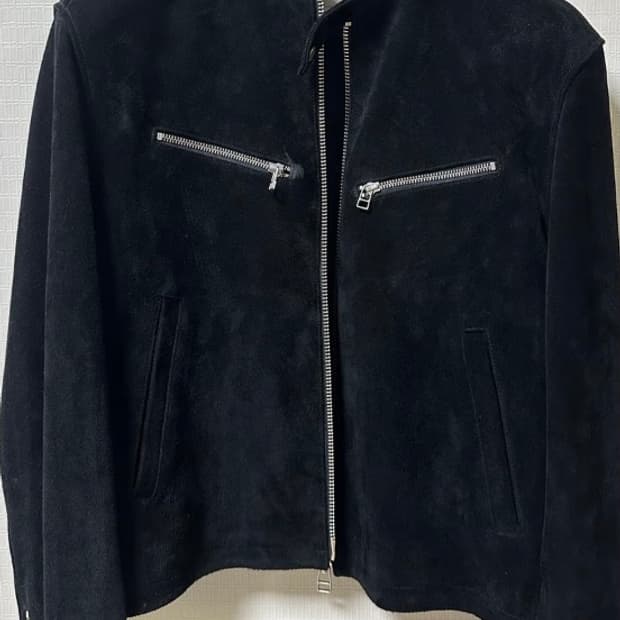 토니웩  스웨이드 자켓  판매 합니다