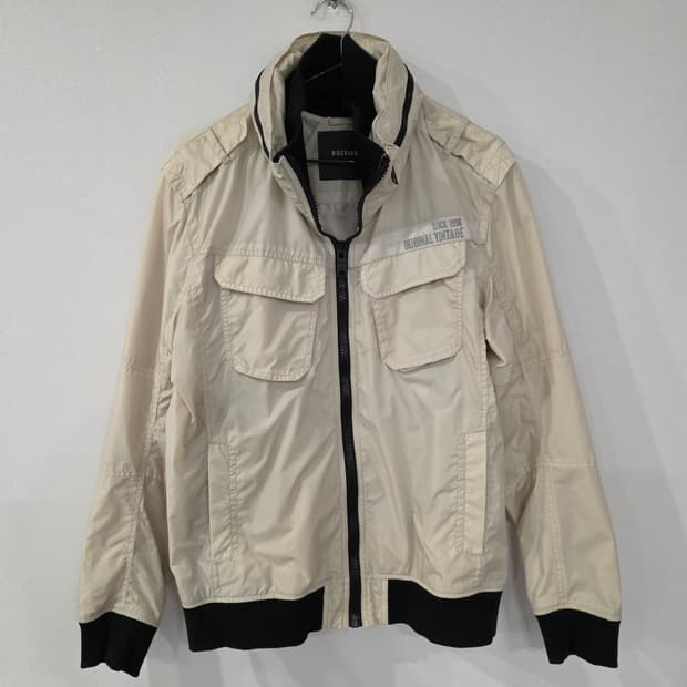 버커루 빈티지 자켓 L 사이즈 아이보리