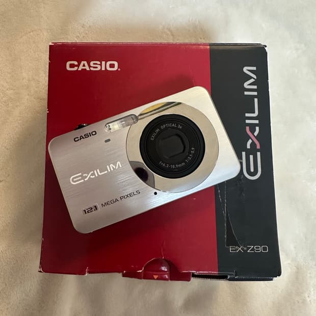 카시오 엑슬림 z90 디카/디지털카메라