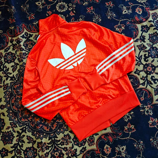 아디다스(Adidas) 도트 파이버드 빅로고 저지 90size