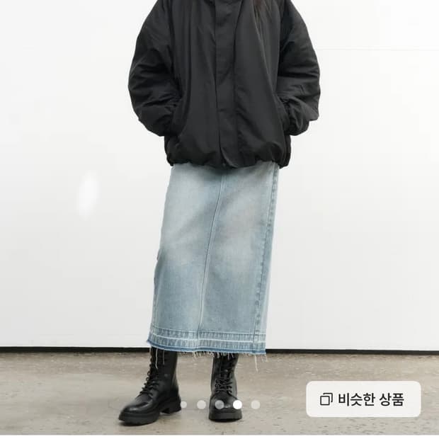 제너럴 아이디어 봄버 자켓 블랙 